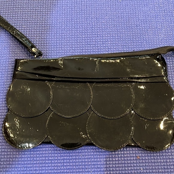 Patent Leather Mini-purse Wristlet - Picture 2 of 6